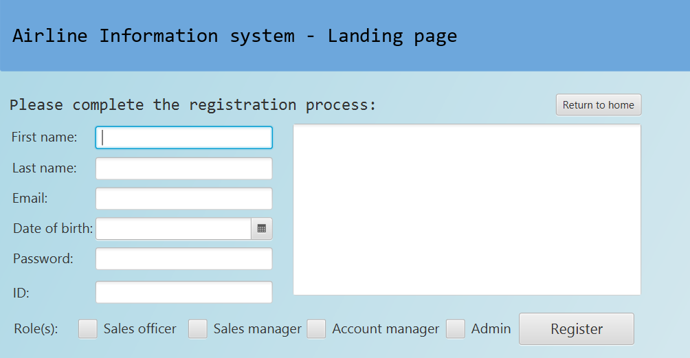 AIS Register flow